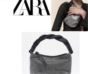 ZARA Rhinestone Bag