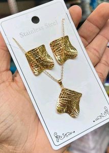 Anti Tarnish Chain Earrings Combo | Women