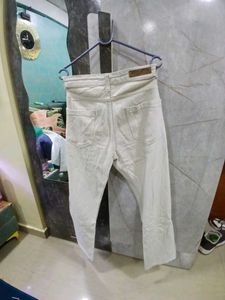 Vintage White Wash Jeans Pants