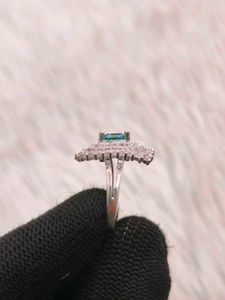 Pure Silver Ladies Ring