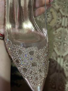 New Heels Silver Pink