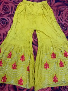 Embroidered Palazzos
