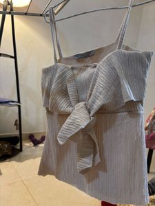 Cute Beige Tank Top