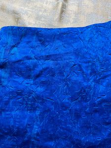 Blue One-Shoulder Top