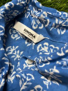 Casual Blue Shirt For Women