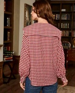 Y2K🎀 Checked Top