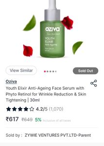 Oziva Anti Ageing Serum