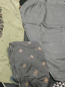 Elegant Embroidered Kurta Set