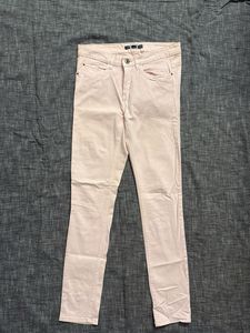 Mango Light Pink Skinny Jeans