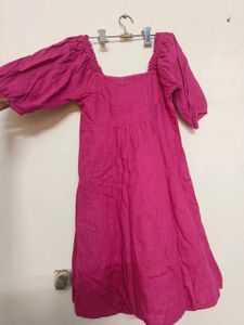 Dark Pink Dress