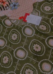 Olive Crepe Kurta For Comfort And Fashion