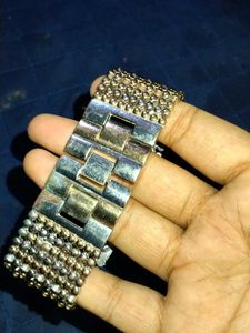 Beaded Rhinestone Watch