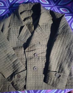 Olive Quilted Jacket