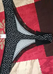 Polka Dot Thong Panty