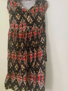 Black and Red Maxi dress
