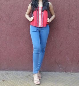 💯limited offer Cute red crop top