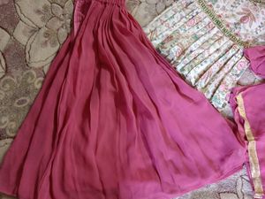 Baby Girl Flora Plazo Dress
