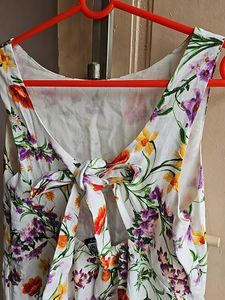 Floral Printed Midi Dress