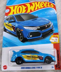 Hot Wheels 2018 Honda Civic Type R