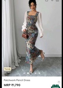 Floral Print  Bodycon Dress