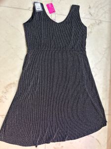 Sparkly Little Black Dress