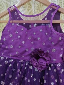 Purple Party Dress