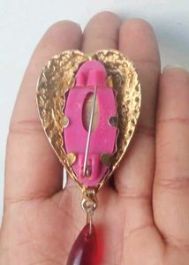 •Earring •saree Pin •Chain With Pendant