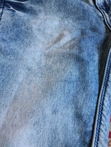 High-Waisted Denim Jeans