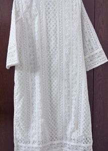 Elegant White Kurta