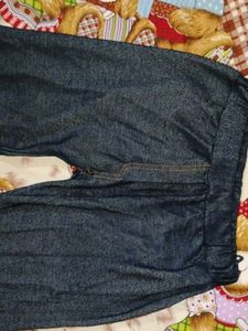 Stylish Leggings dark blue With Strips