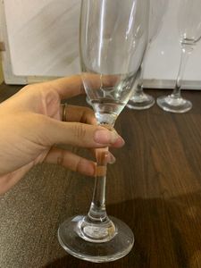 Long Wine 🍷🥂glass Set Of 4