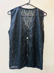 Black Lace Top
