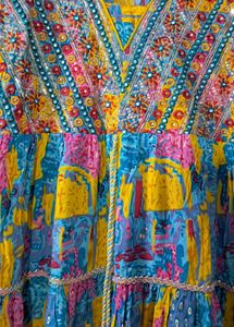 Multicolor Umbrella Suit