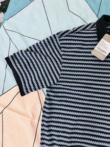 Striped Polo T-Shirt