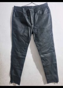 Og Stylish Black Leather Pants