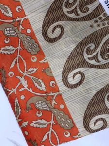 Beautiful printed saree