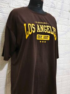Brown Graphic T-Shirt