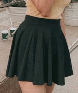 Black Skater Skirt