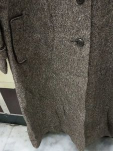 Vintage Wool Blend Overcoat