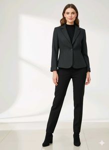 Classic Black Blazer Premium Luxury