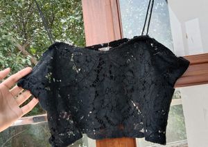 Lacey Crop Top