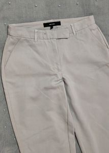 Cream Cotton Pant
