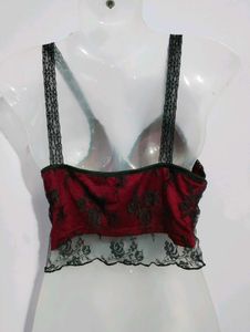 Y2K LACE TOP