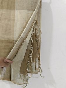 Office Wear Linen Saree
