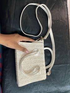 Woven Crossbody Bag