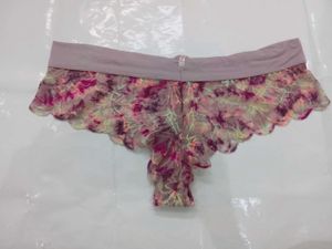 Victoria&#39;s Secret Floral Lace Briefs