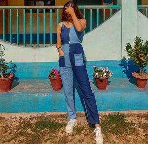 Denim Jumpsuit
