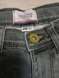 Olive Denim Jeans