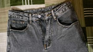 Urbanic Wide Leg High Rise Denim Jeans