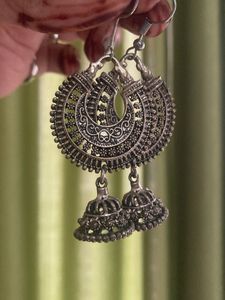 Boho Jhumka Earrings